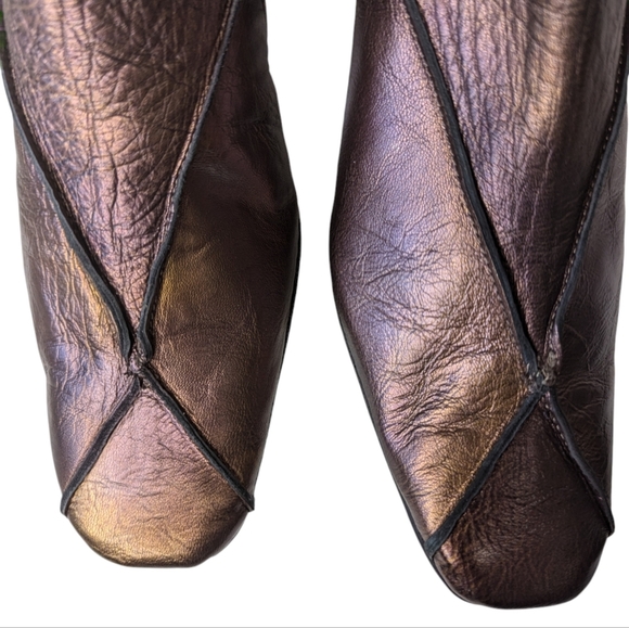 Unity in Diversity GROSETTO Italian Boots in Cheope Violet - Sz 39.... US 9 - Picture 5 of 11